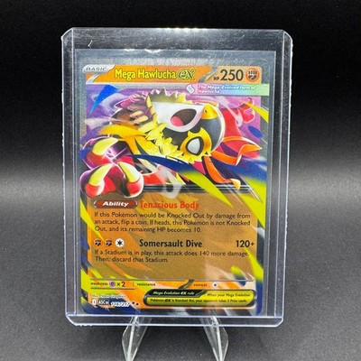 Mega Hawlucha EX Pokemon Ascended Heroes 116/217 Double Rare Holo NM