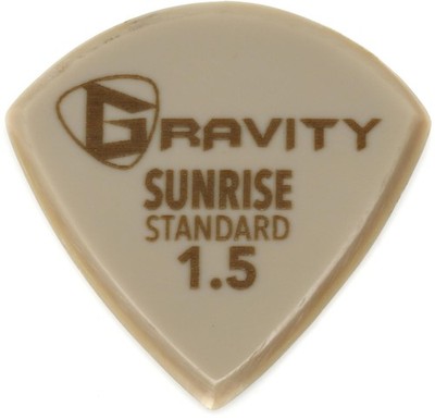 Gravity Picks Gold Sunrise - Standard Size, 1.5mm (5-pack) Bundle