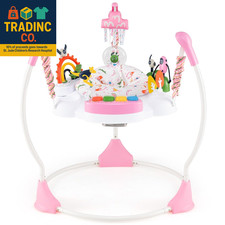 Baby Activity Center Jumper with Music, Light, Interactive Toys, 360 Rotating Se