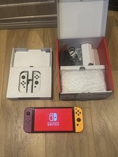Nintendo Switch OLED Boxed with Sandisk 128gb Memory Card + 2 extra joycons