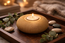 Minimalist Tea Light Candle Holder Modern Home Decor Living Room Accent