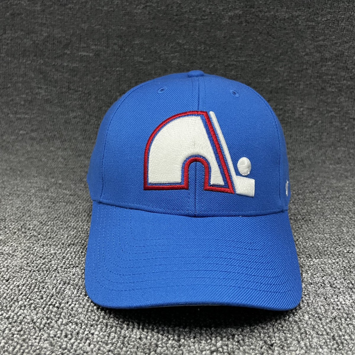 New '47 Brand Quebec Nordiques NHL Adjustable Clean Up Baseball Cap Blue