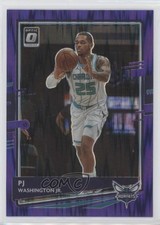 2020-21 Panini Donruss Optic Purple Shock Prizm PJ Washington Jr #137 0hd6