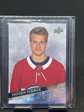 2020-21 Upper Deck #714 Hayden Verbeek French