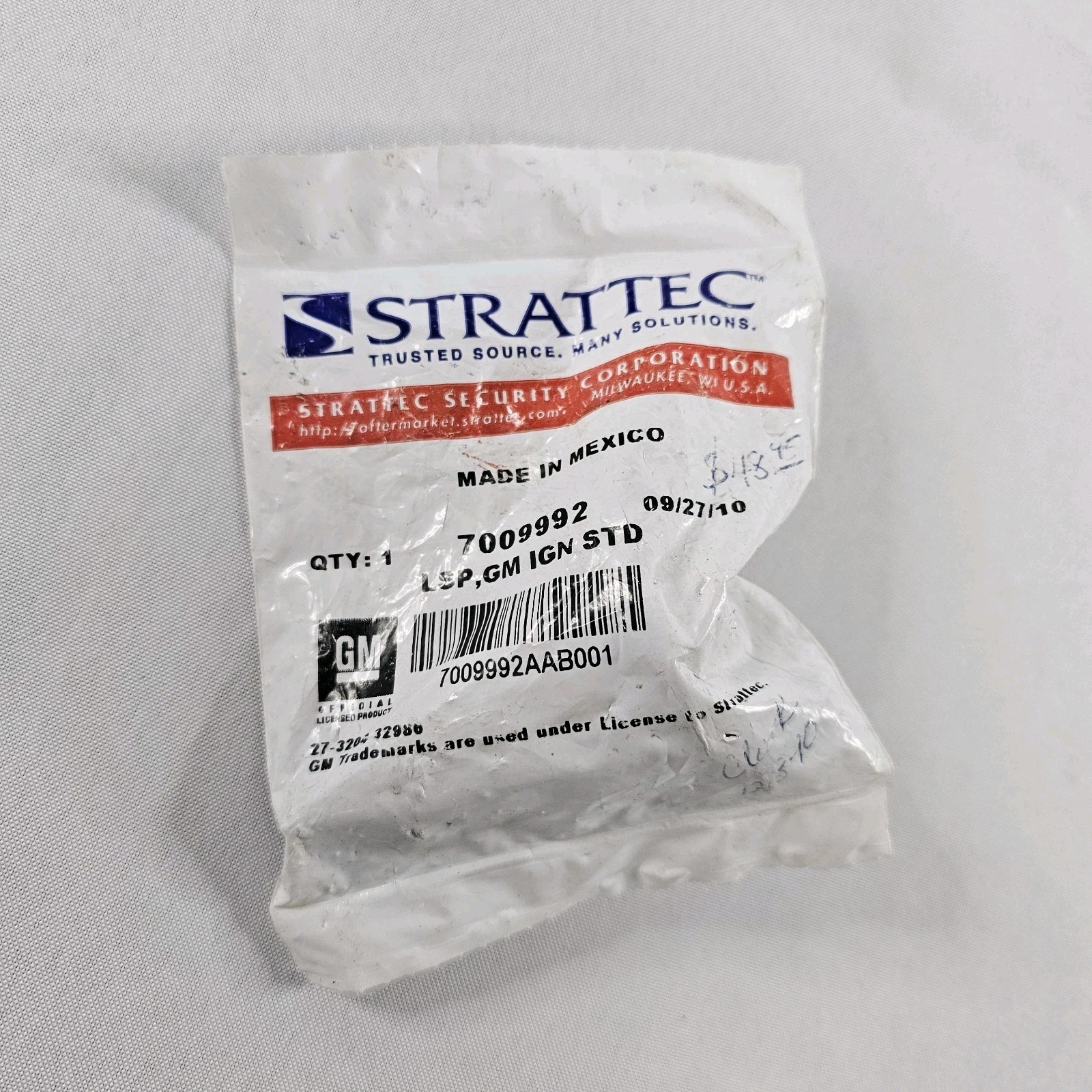 Strattec GM Ignition Lock Service Pack 7009992 OEM Replacement