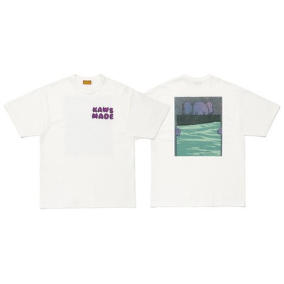 HUMAN MADE x KAWS KAWS MADE GRAPHIC T-SHIRT #3 WHITE XX30TE026 MADE IN JAPAN Neu