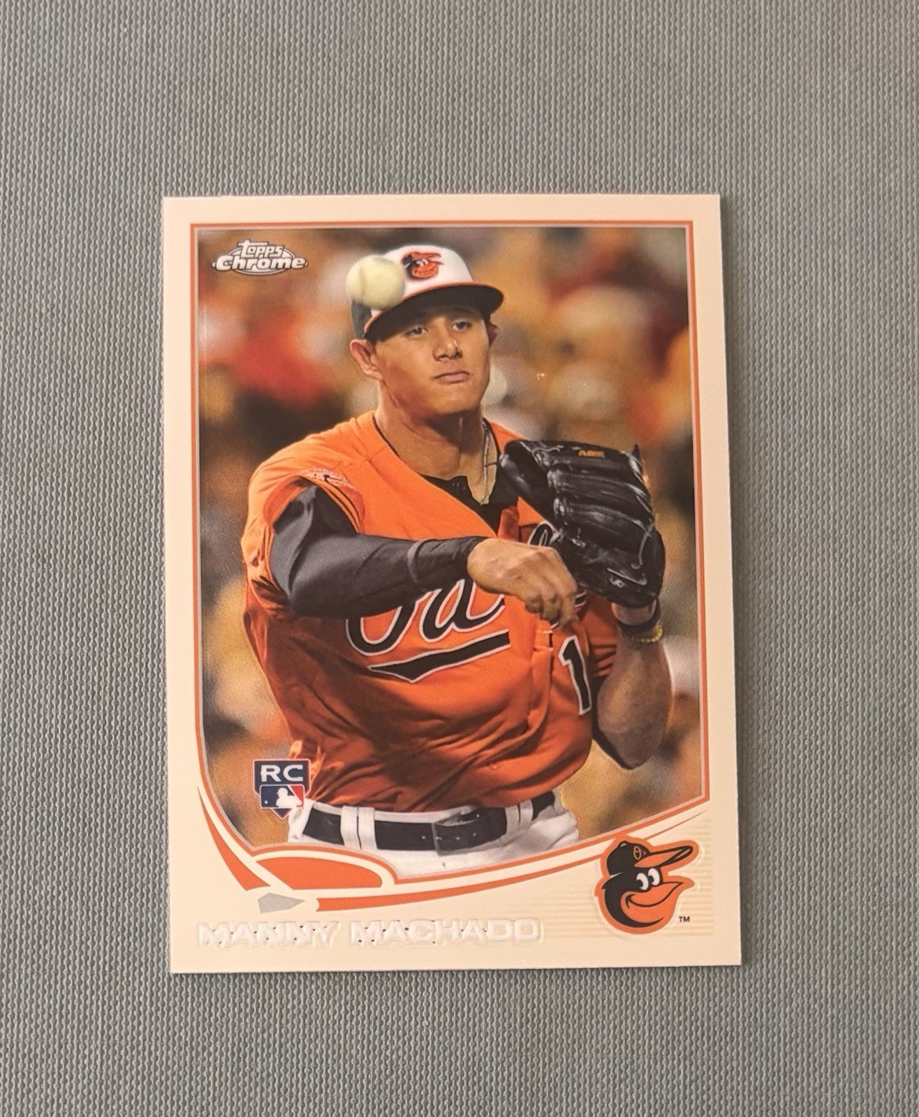 2013 Topps Chrome #12 Manny Machado Rookie RC  Baltimore Orioles 🔥