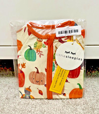 Little Sleepies PUMPKIN PALS Zippy 6-12 months NWT NIB