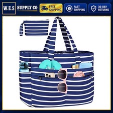 Extra Large Waterproof Beach Bag for Women and Men Pool Tote