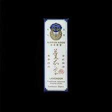 Nippon Kodo Daiso Traditional Japan Incense Sticks LAVENDER 20pcs
