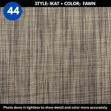 Woven Vinyl Flooring  IKAT - Fawn  8'6" Width  Choose Your Length