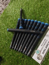 Full Set Srixon Dunlop XX10 blue Golf Grips Std Putter Grip Tape And Ball Marker