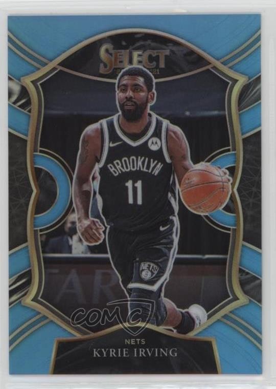 2020-21 Panini Select Concourse Light Blue Prizm 261/299 Kyrie Irving #42 rf2