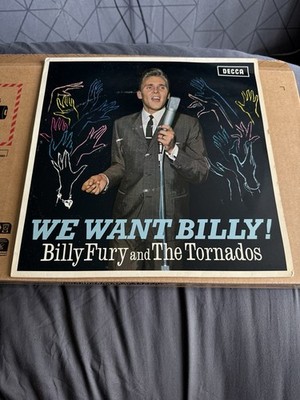 WE WANT BILLY!Billy Fury and The Tornados