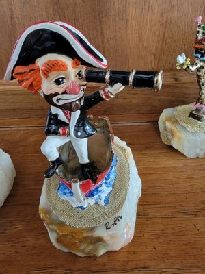 Ron Lee Red Skelton Collection ''Freddie the Freeloader  Clown Pirate 1984 Signed