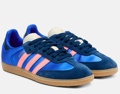 Adidas Samba OG Sneakers   Lucid Blue / Night Indigo / Gum 3   Size 6.5