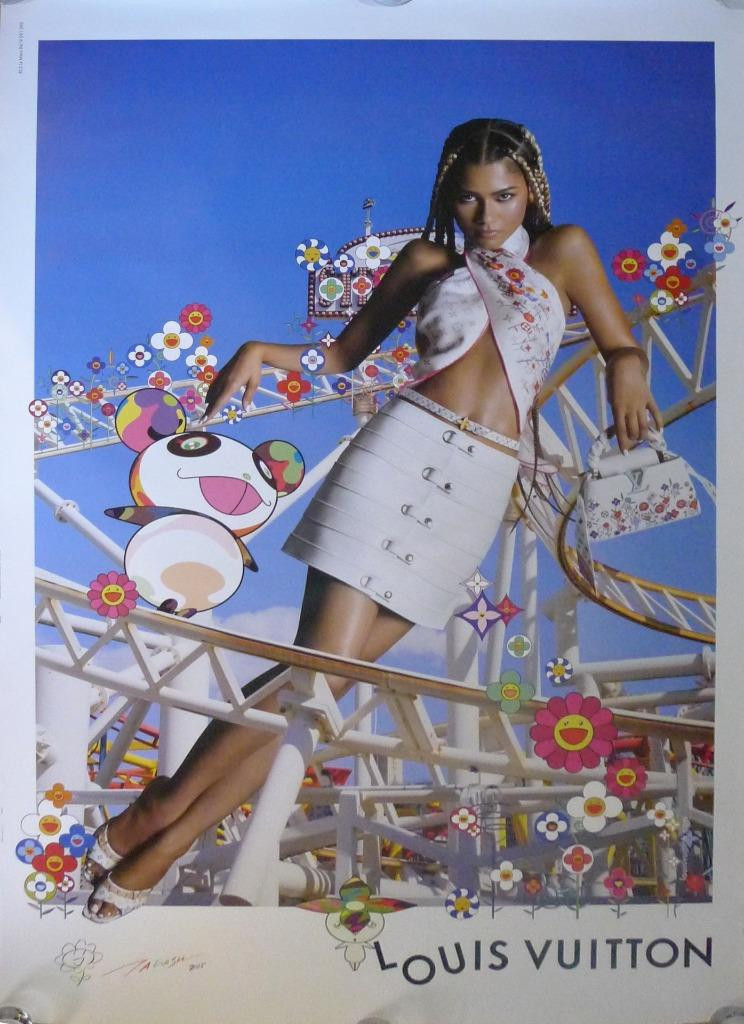 ZENDAYA - LOUIS VUITTON / TAKASHI MURAKAMI - STYLE A LARGE ROLLED