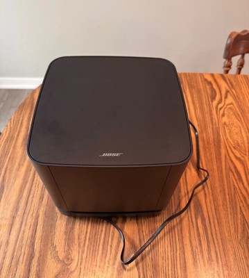 Bose Bass Module 500 Wireless Subwoofer - Black EUC Works Great 