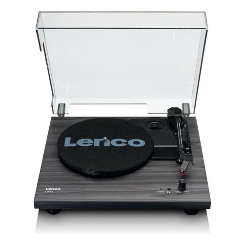 Lenco LS-10 Black: Giradischi Design Moderno per Arredo e Musica