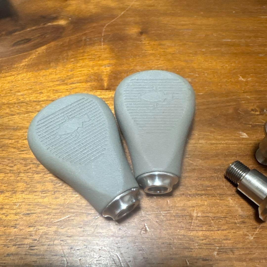 VARIAL KNOB 単体 Silver DRT Varial Flat Knob Gray Working Class Zero Shaft Cap