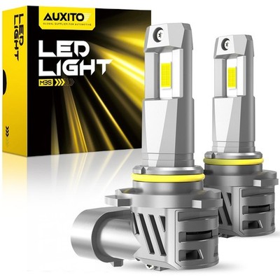 AUXIOT 9005 HB3 LED Headlight Bulbs Low Beam 32000LM Super Bright 6500K White 2X