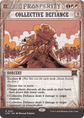 Collective Defiance R Outlaws of Thunder Junction: Breaking News 21 NM
