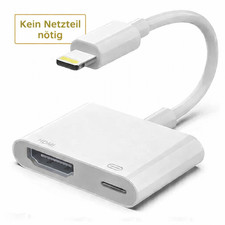 Lightning-Auf-HDMI TV Adapter FULL HD 1080P Kabel Für-Apple-iPad-iPhone P-Frei