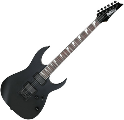 Ibanez GRG121DX-BKF E-Gitarre GIO Series Mahagoni Ahorn HT Black Flat schwarz