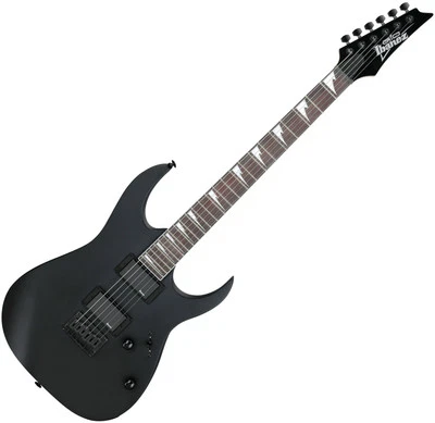 Ibanez GRG121DX-BKF E-Gitarre GIO Series Mahagoni Ahorn HT Black Flat schwarz - Bild 1 von 4