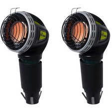 Mr. Heater 4000 BTU Propane Golf Cart Heater 2-Pack (Black)