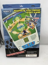 Halex Magnetronic 3-1 Sports Electronic Dart Game New In Box Showing Wear!