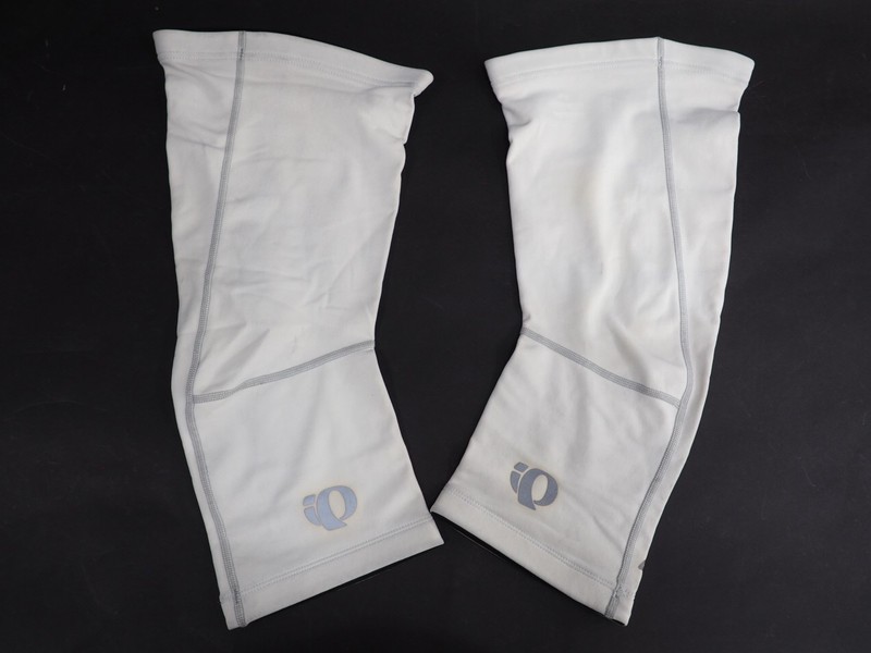 PEARL iZUMi Sun Sleeves Men’s Cycling Sun Protection Leg Sleeves White X-Large