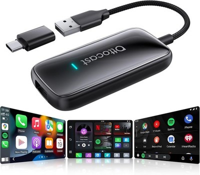 Ottocast Play2Video Ultra AiBox Bulit in YT+Netflix Streaming 5 APP Hub 4+32G