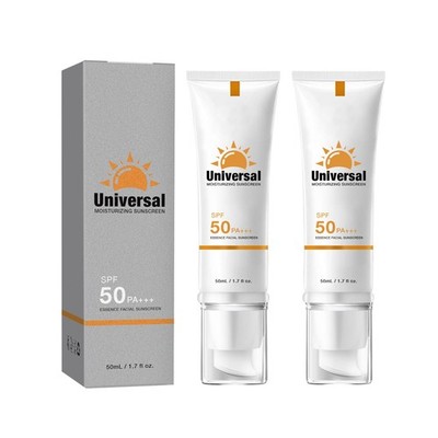 Tinted Sunscreen for Face SPF 50,Universal Protector Solar Moisturizing SPF50...