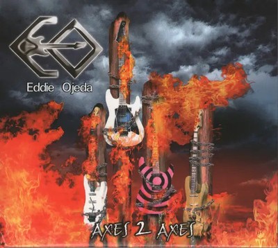CD Eddie Ojeda Axes 2 Axes DIGIPAK NEW OVP Black Lotus Records