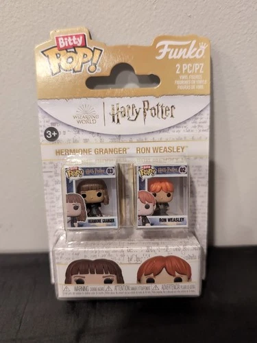Funko Bitty POP!: Harry Potter 2-Pack - Ron & Hermione [New Toy] Action Figure