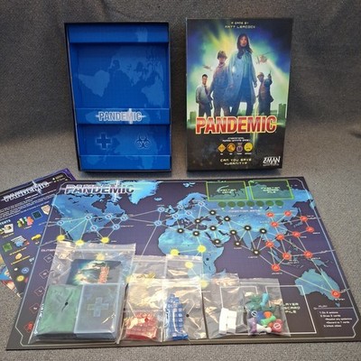 Z-Man Games Pandemie Brettspiel - Kannst du die Menschheit retten? - Komplett - NAGELNEU!