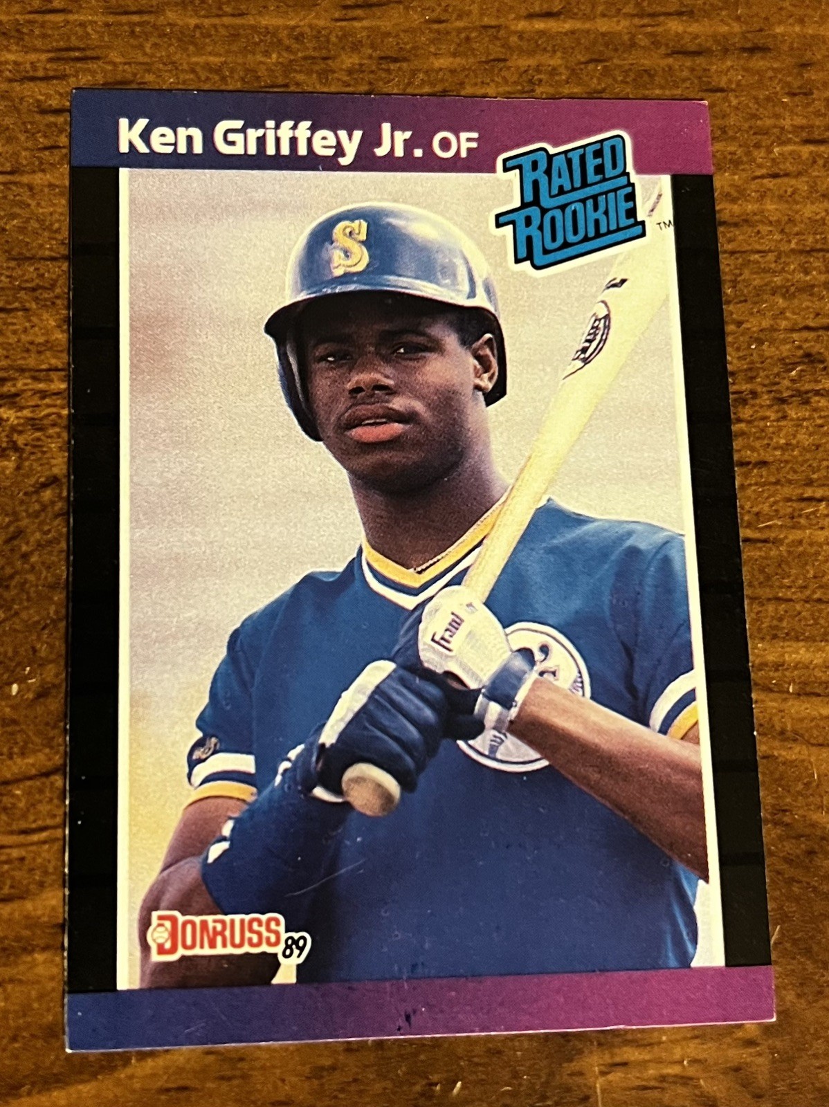 Ken Griffey Jr. 1989 Donruss Rated Rookie #33 Seattle Mariners (RC)