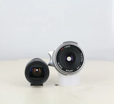 Ricoh GR Objectif Ultra Grand Angle 21mm F3.5 Argent Monture L39 à Vis - Photo 1/4