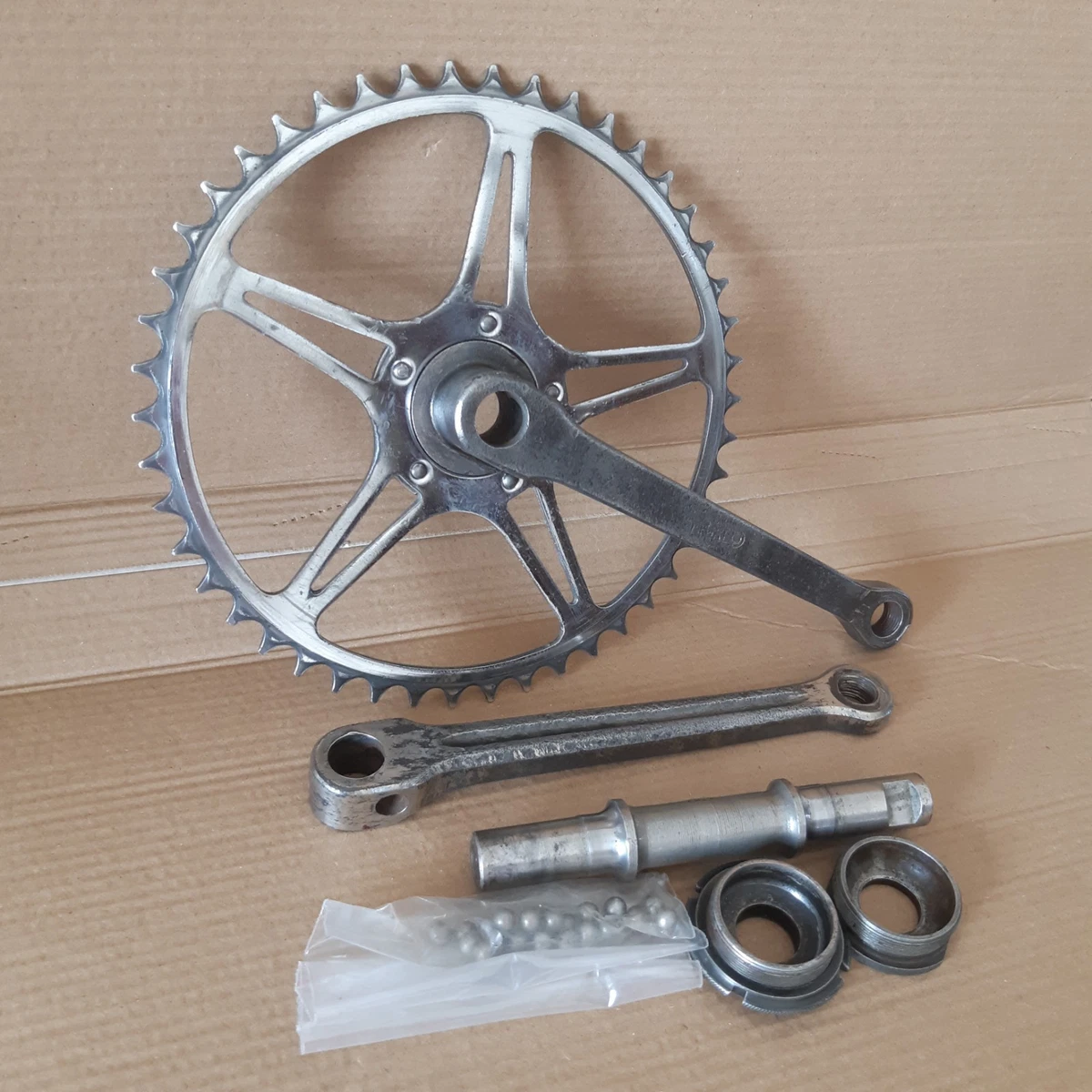 Pédalier vélo ancien - Équipements vélos