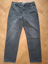ESSENTIEL ANTWERP Coole lässige Jeans Gr. 40/42 Weite 31 Grau m. Glitzer Neuw.