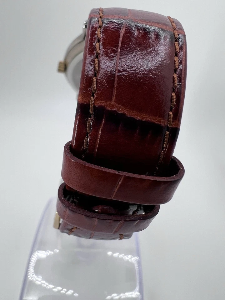 Reloj Eddie Bauer Vintage Fase Lunar Correa de Cuero Elegante Deportivo Único Años 90’s Foto 4 de 4