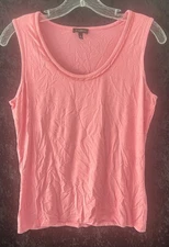 Women’s Talbots Pink Small Sized Rayon Spandex Sleeveless Tank Top 