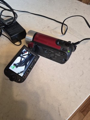 Canon FS300 Digital Camcorder Red