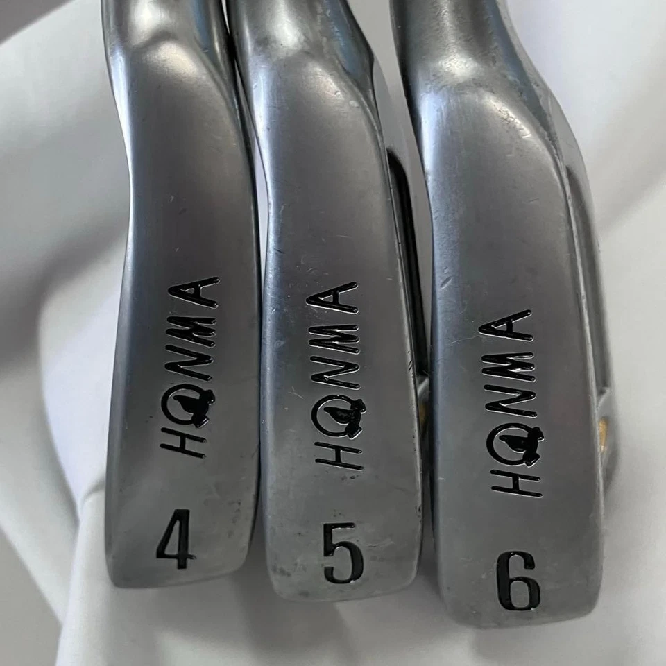 Honma LB280 3 Irons Gold Mole GP Ladies Steel Shaft Handed - Image 4 of 4