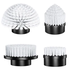 4 Replaceable Brush Heads for 21V Spin Scrubber, Cordless Shower Scrubber Bru...