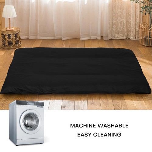 100% Cotton Floor Futon Cover, Soft Skin-Friendly Washable Zippered for Tradi... - Picture 7 of 8