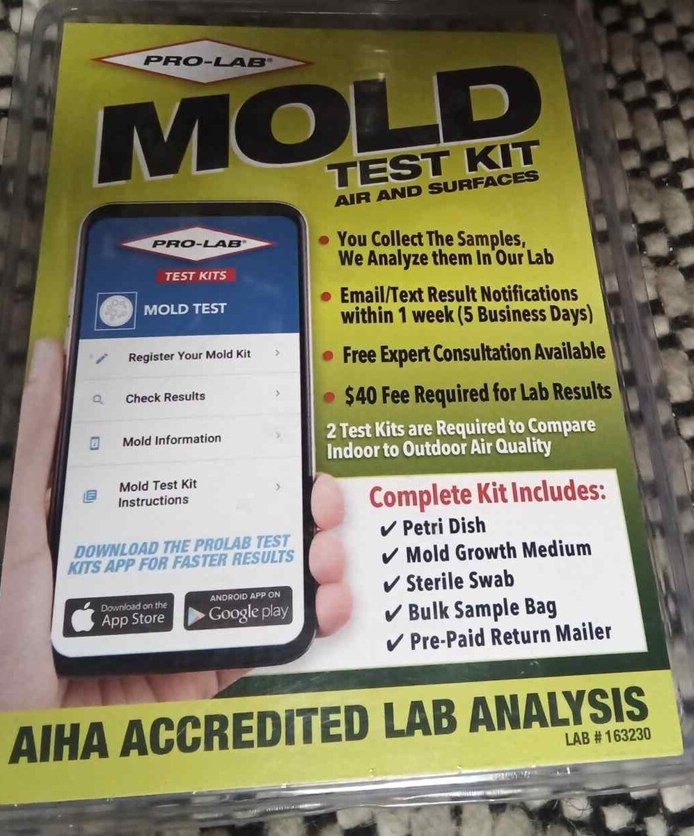 Nold Lab Pro Lab Mo109 Pro-lab® Mold Test Kit Home Depot New - Pro-Lab Mold Do ...