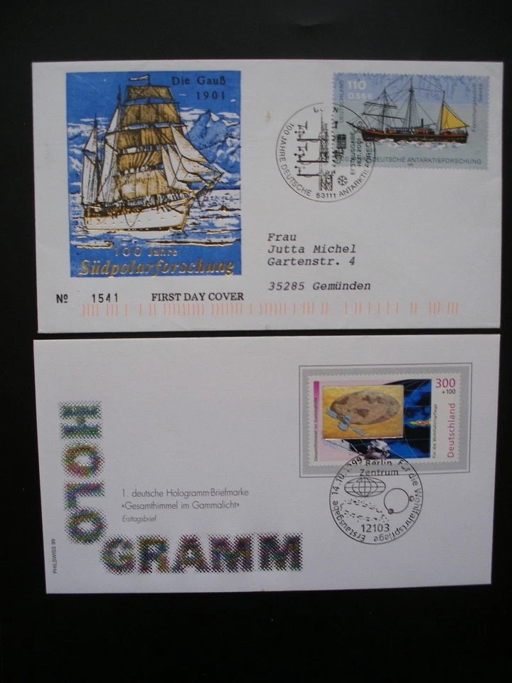 Germany 2000/2003-First Day, 5 Covers, Special Cancel, VF - Image 4 of 4