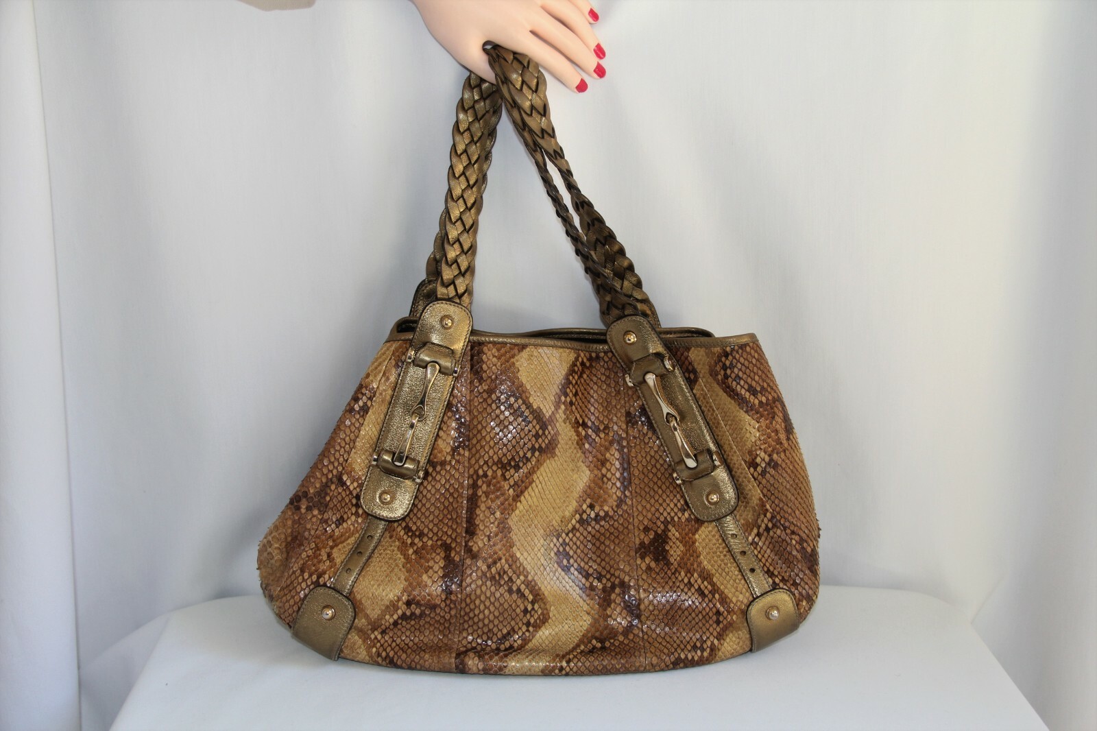Gucci Pelham Medium Python Bag. RARE Gorgeous Col… - image 8